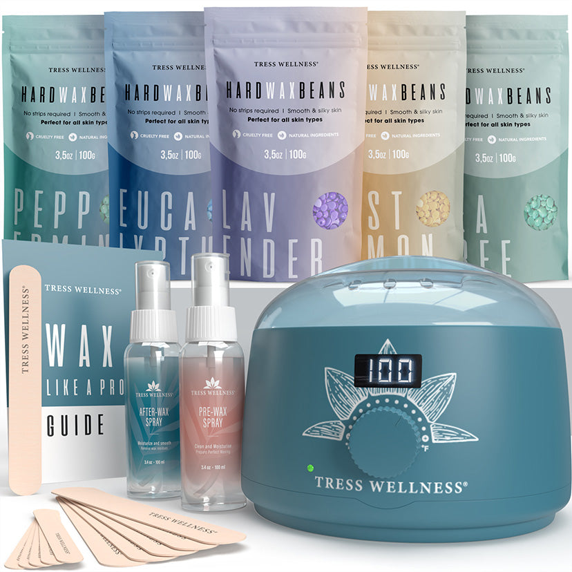Easy to Use Hard Wax Kit for At-Home Hair Removal