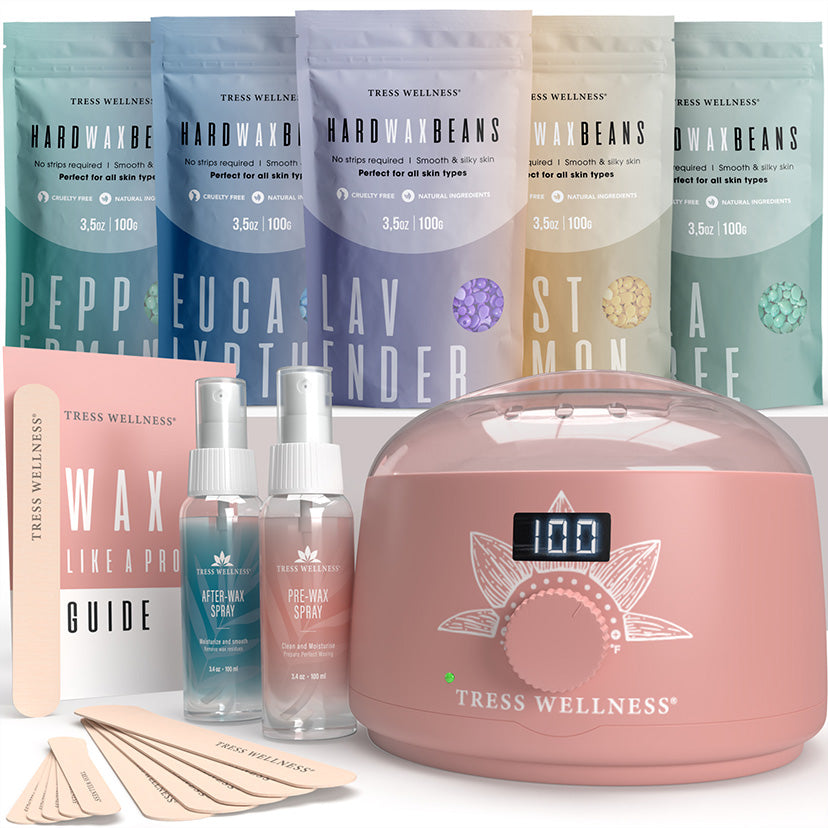 Easy to Use Hard Wax Kit for At-Home Hair Removal