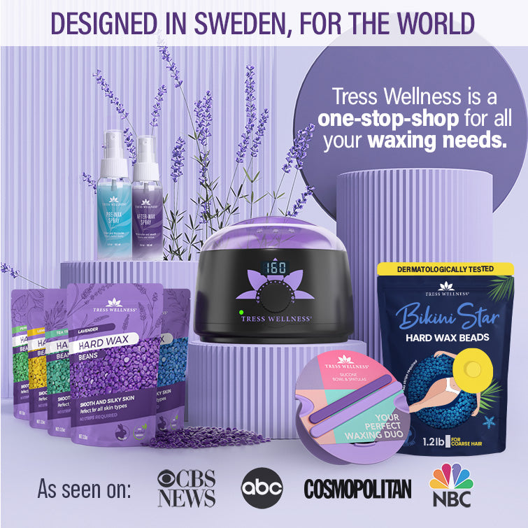 Tress Wellness Waxing Kit - Super Saver All-in-One Bundle