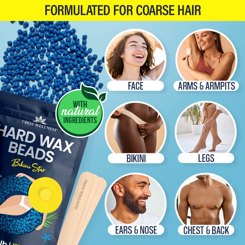 Tress Wellness Special Hard Wax Beads for Bikini and Brazilian