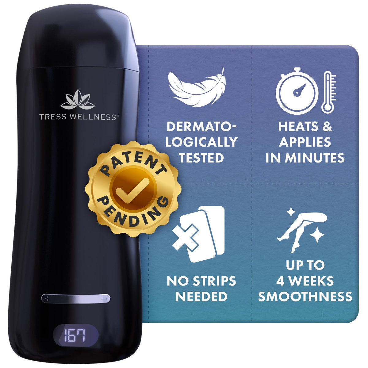 Starter Waxing Kit by Tress Wellness