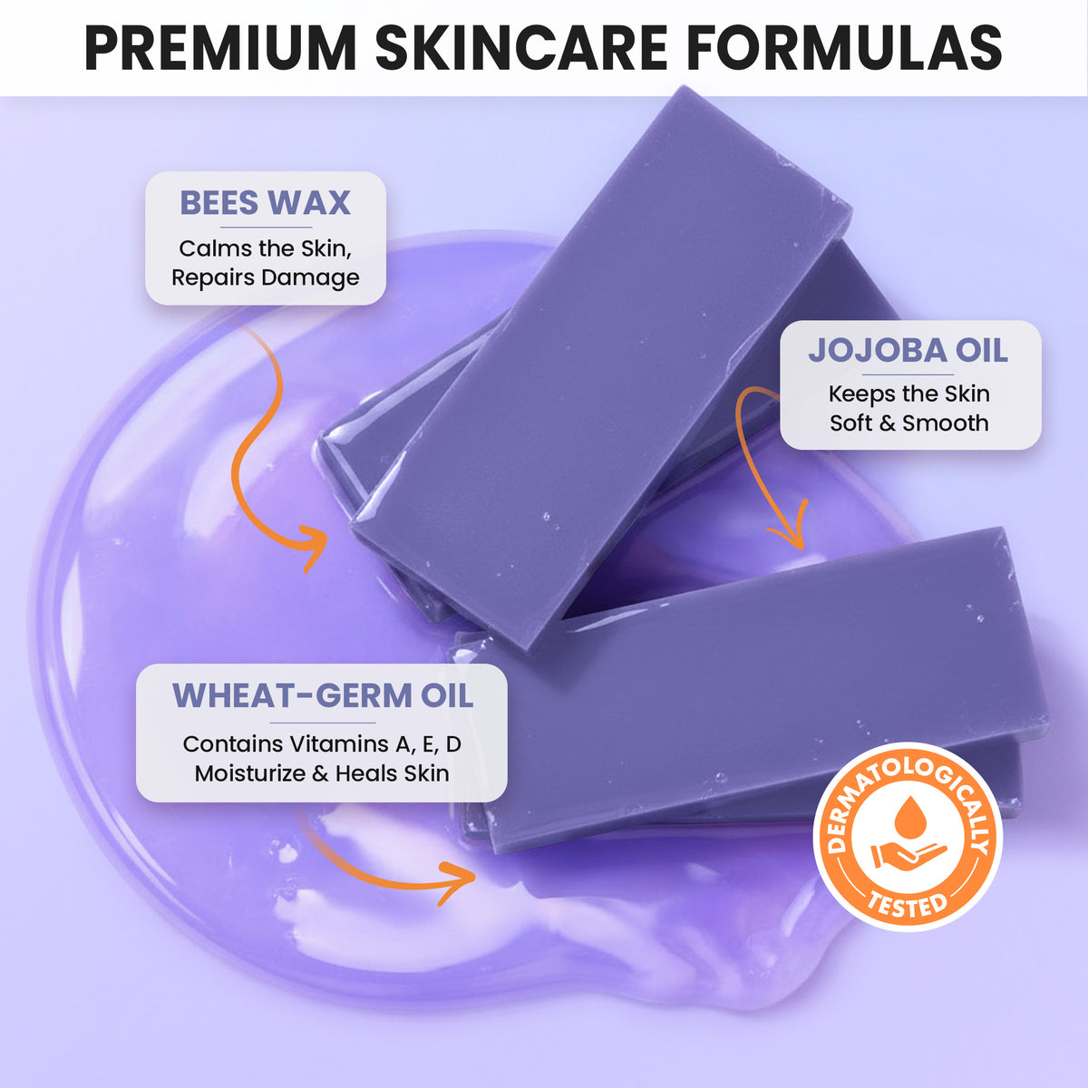 Hard Wax Refill- Lavender