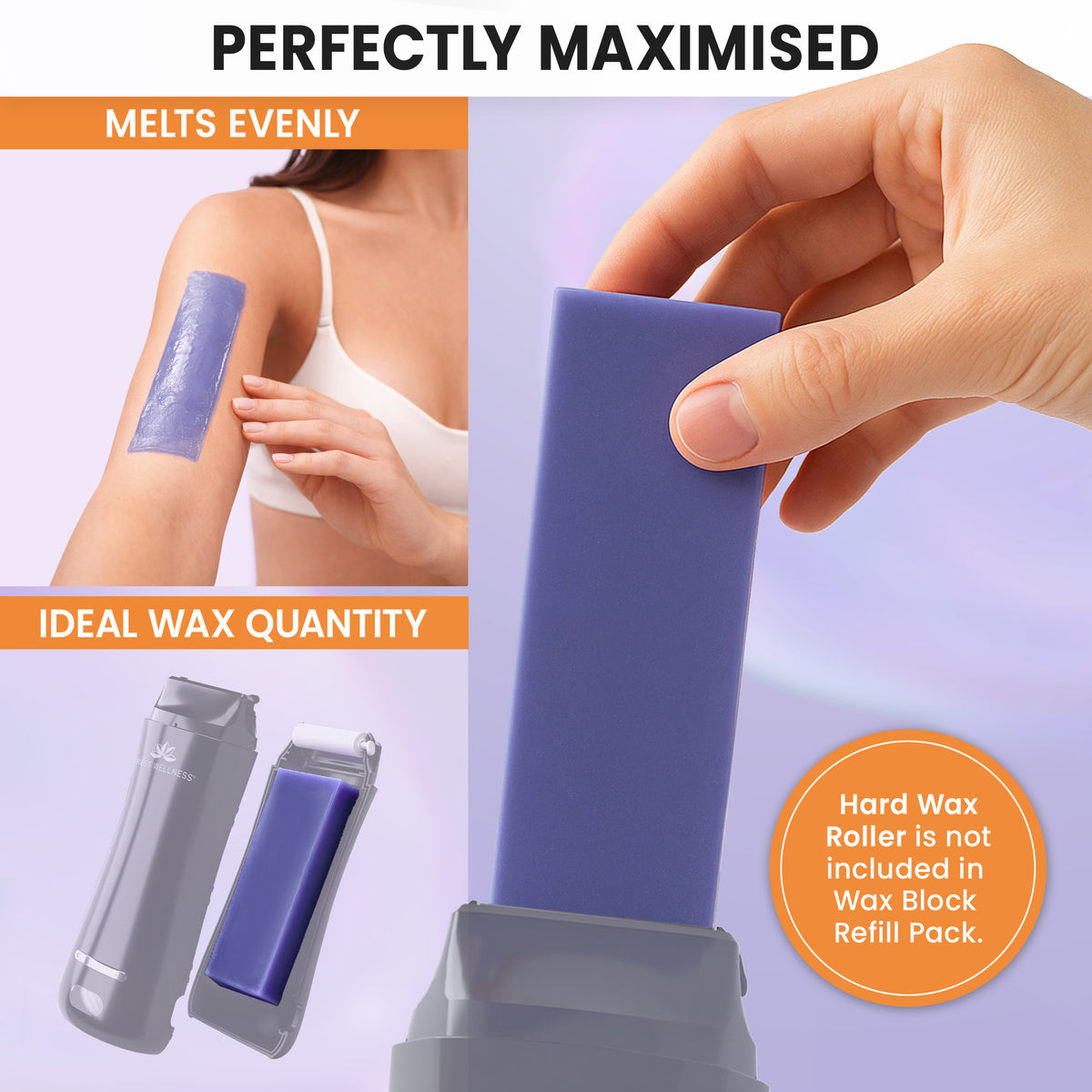 Hard Wax Refill- Lavender