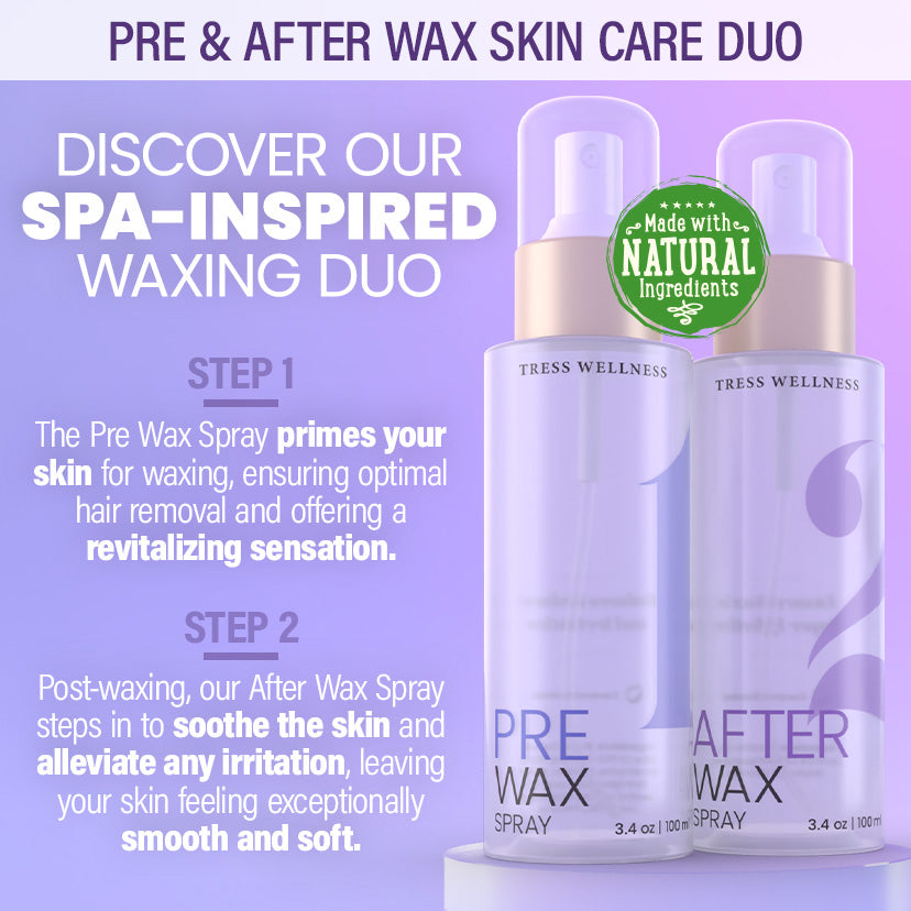 Pre-Wax & After-Wax Spray Care Combo