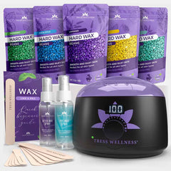 Easy to Use Hard Wax Kit for At-Home Hair Removal