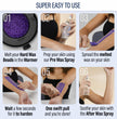 Premium waxing bundle kit with various items including wax beads, wax warmers, and skincare products on a gradient background.