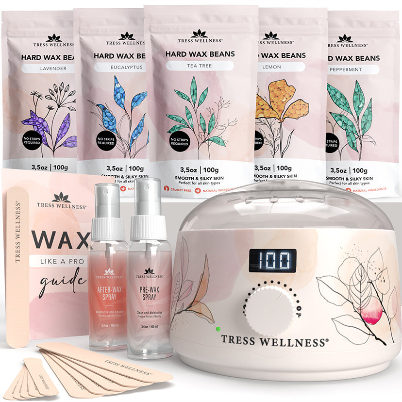 Easy to Use Hard Wax Kit for At-Home Hair Removal