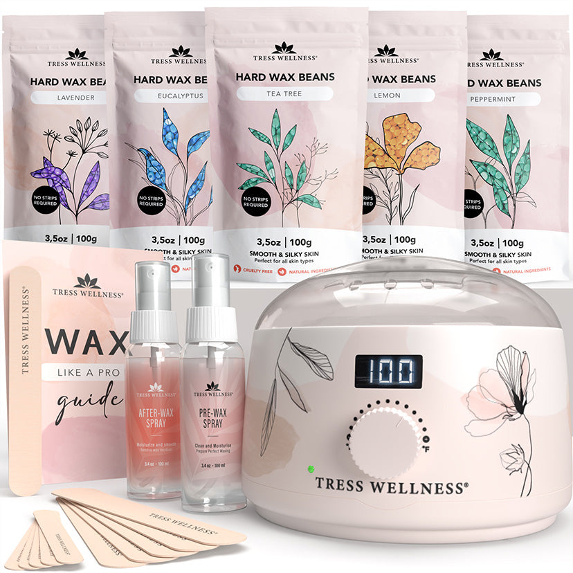 Easy to Use Hard Wax Kit for At-Home Hair Removal